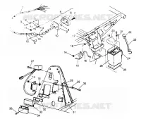 ELECTRICAL/TAILLIGHT ASSEMBLY 4X4 300 W948130 (4926762676C009)