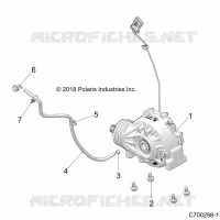 DRIVE TRAIN, FRONT GEARCASE MOUNTING