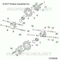 SUSPENSION, REAR CARRIER