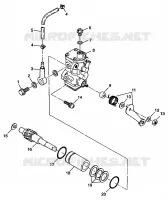 OIL PUMP XPRESS 300 W98CA28C (4945364536D001)