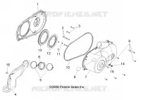 DRIVE TRAIN, CLUTCH COVER