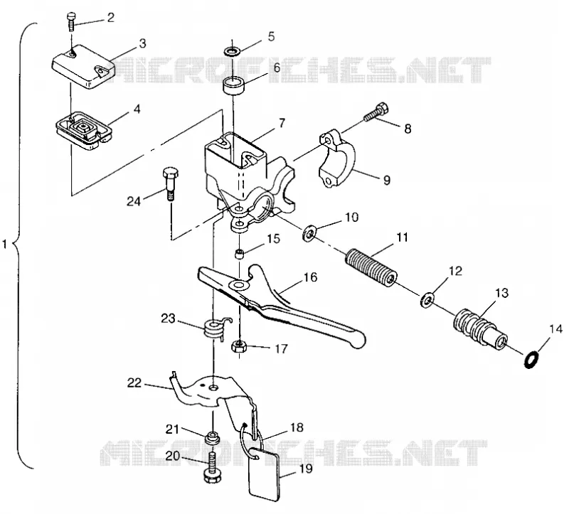 MASTER CYLINDER 440 XC 0971760 (4937873787A014)