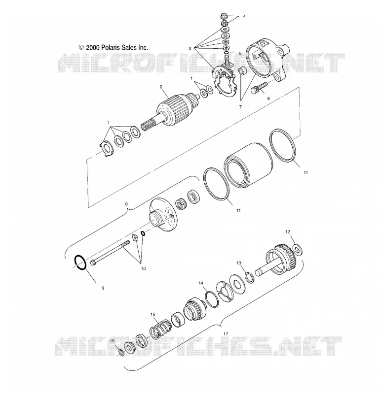 STARTING MOTOR
