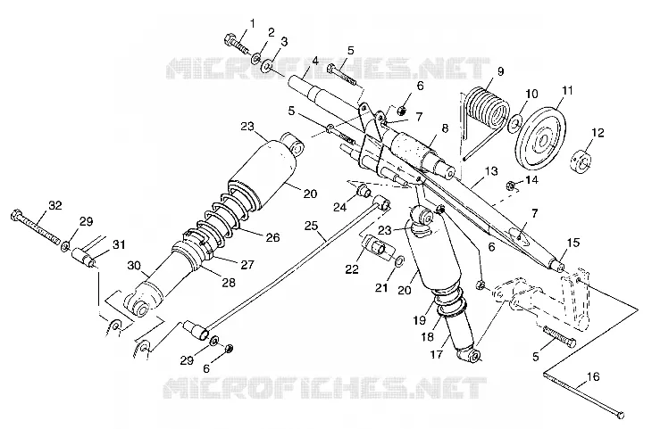 REAR TORQUE ARM