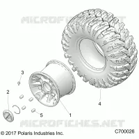 OPT, BLACK, ALUMINUM REAR WHEELS