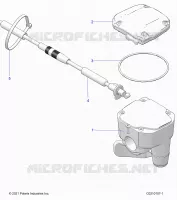 STEERING, CONTROLS, THROTTLE ASM. AND CABLE