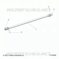 DRIVE TRAIN, FRONT PROP SHAFT