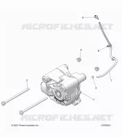 DRIVE TRAIN, FRONT GEARCASE MOUNTING