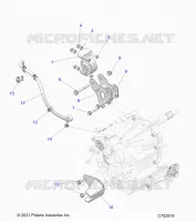 DRIVE TRAIN, MAIN GEARCASE MOUNTING