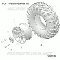 WHEELS, FRONT