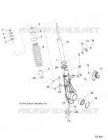 SUSPENSION, FRONT STRUT 