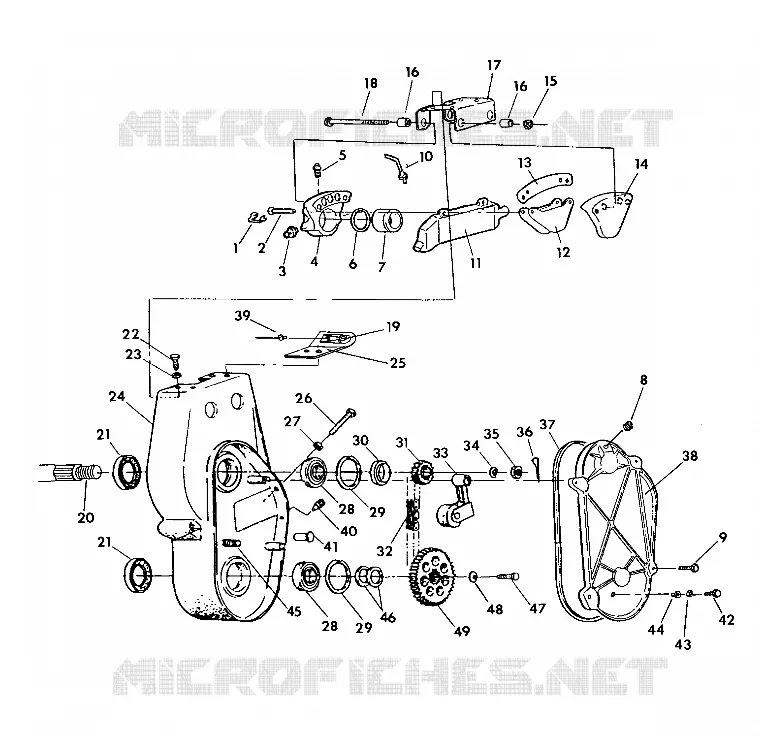 BRAKE   CHAINCASE 500 XLT (4921662166019A)