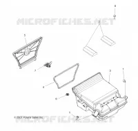 REAR BODYWORK STORAGE BOX