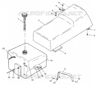 SEAT   GAS TANK