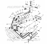 COOLING SYSTEM  500 EFI 0952774, EFI SKS 0952574,   EFI SKS PT 0952974, AND (4929052905B010)