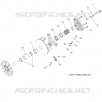 DRIVE TRAIN, PRIMARY CLUTCH