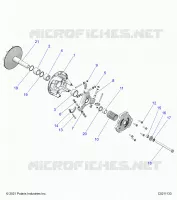 DRIVE TRAIN, PRIMARY CLUTCH