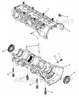 CRANKCASE XLT 0970756, XLT SKS 0970556, AND XLT RMK 0970956 (4937693769C012)