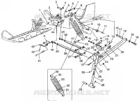 FRONT SUSPENSION AND SKI