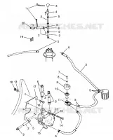 FUEL SYSTEM SL 780 B964087 AND INTL. SL 780 I964087 (4935523552A010)