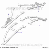FRONT SUSPENSION A-ARMS