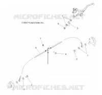 FRONT BRAKE BRAKE LINES