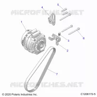 ENGINE, ALTERNATOR