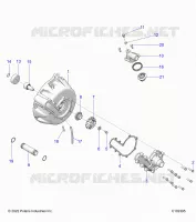 ENGINE, COOLING SYSTEM AND WATER PUMP