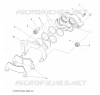 REAR BRAKE CALIPER