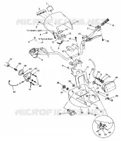 HANDLEBAR   HEADLIGHT POD