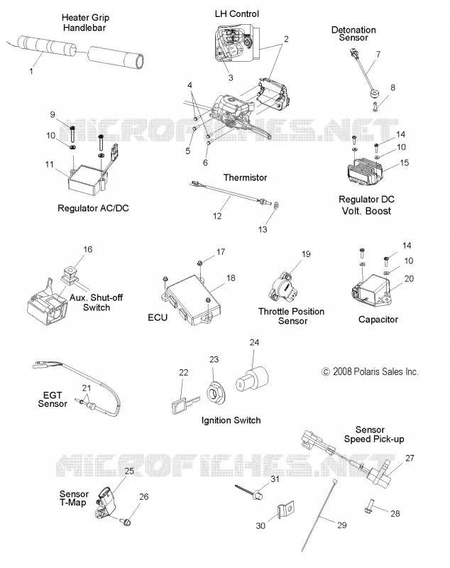 SWITCHES, SENSORS AND COMPONENTS
