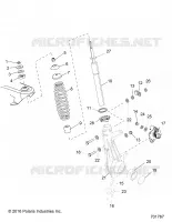 SUSPENSION, FRONT STRUT 