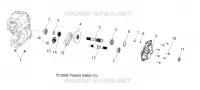 DRIVE TRAIN, MAIN GEARCASE OUTPUT SHAFT