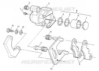 FRONT BRAKE XPRESS 300 W969530 AND XPRESS 400 W969540 (4935923592C001)
