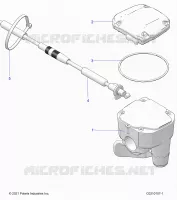 STEERING, CONTROLS, THROTTLE ASM. AND CABLE