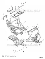 CHASSIS, MAIN FRAME AND SKID PLATES