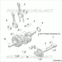 ENGINE, CRANKSHAFT