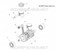 PISTON   CRANKSHAFT