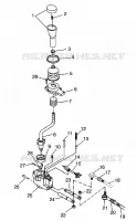GEAR SELECTOR XPLORER 400L W97CC38C (4939753975C011)