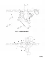 ENGINE, COOLING SYSTEM. WATERPUMP ASSEMBLY