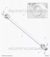 DRIVE TRAIN, FRONT PROP SHAFT