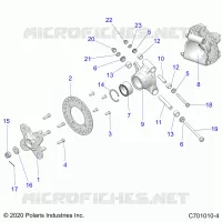 SUSPENSION, REAR CARRIER