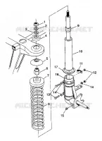 STRUT ASSEMBLY TRAIL BLAZER W937221 (4924082408010A)