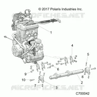 ENGINE, MOUNTING