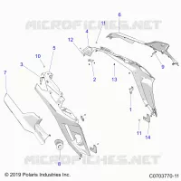 REAR BODYWORK FENDERS