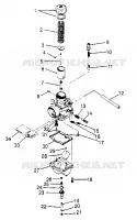 CARBURETOR WIDETRAK LX 0952064 AND  EUROPEAN WIDETRAK LX E952064 (4928942894C012)