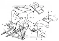 CABIN MAGNUM 4X4 W968144 AND SWEDISH MAGNUM 4X4 S968144 (4936053605A005)