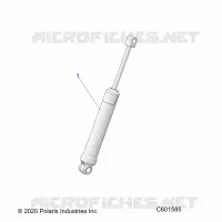 SUSPENSION, REAR SHOCK TRACK