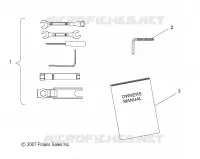 TOOL KIT  AND OWNERS MANUAL
