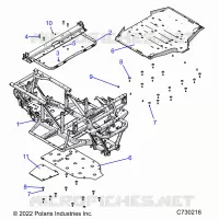 CHASSIS, FRAME 